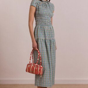 Ebba Midi Dress Picnic Check